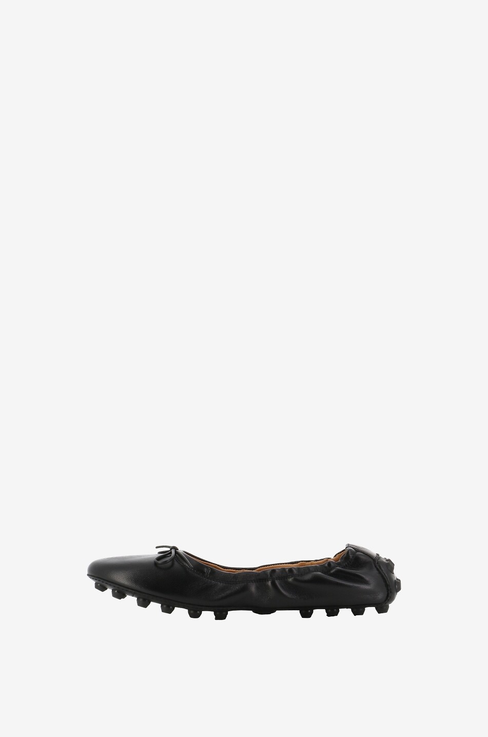 Ballerines Tod's En Cuir Italy Couleur Or Et Noir - Taille 40 - Neuf Avec Emballage