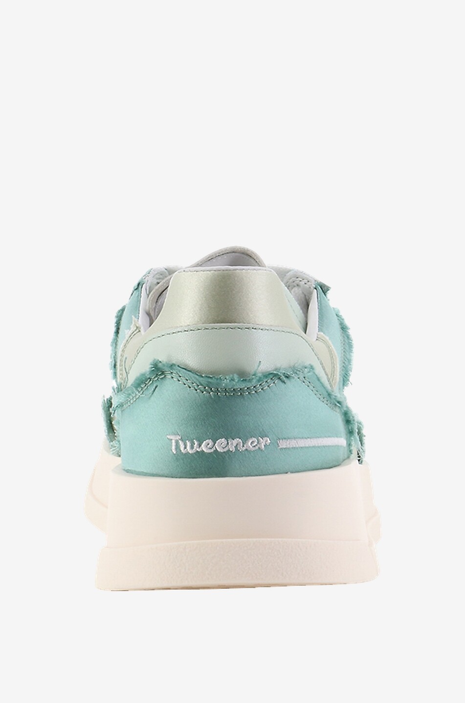 GHOUD VENICE Niedrige Schnürsneakers aus Stoff Tweener Damen GRÜN 4