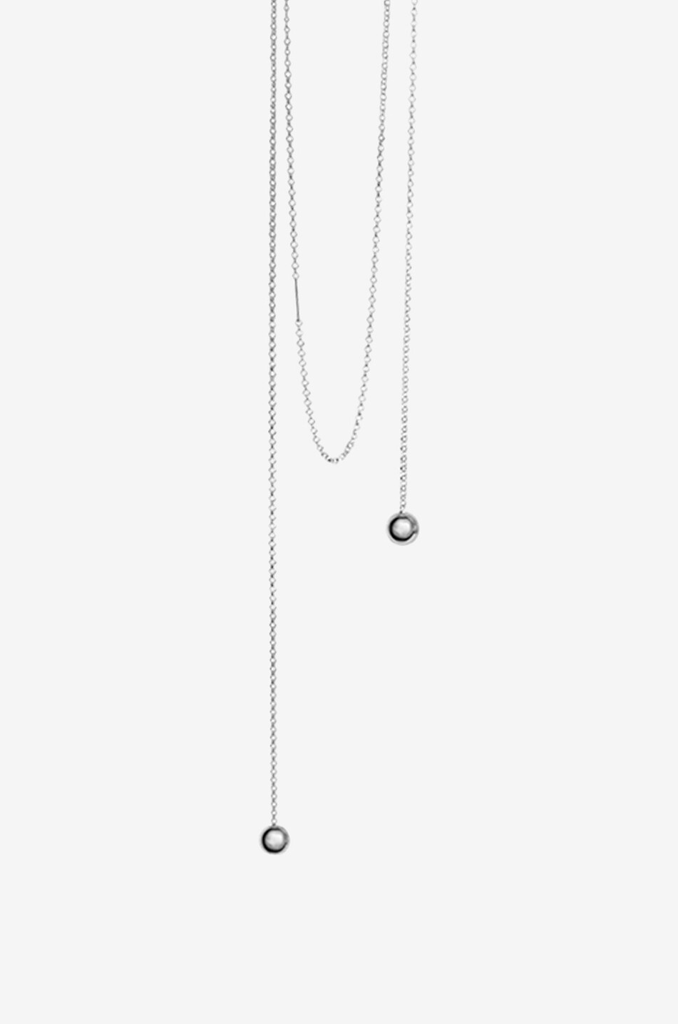 LIE STUDIO Astrid silver chain Women SILVER 1