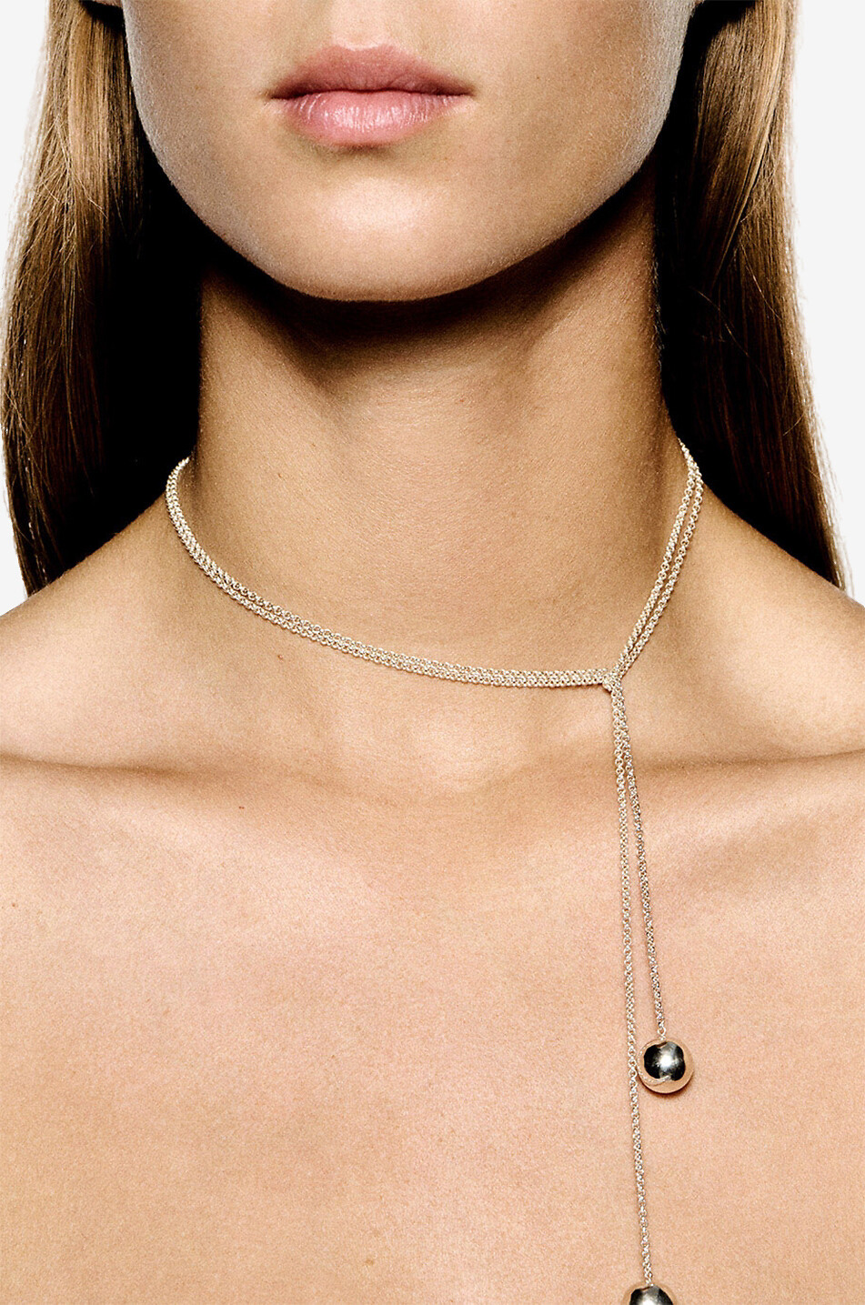 LIE STUDIO Astrid silver chain Women SILVER 3