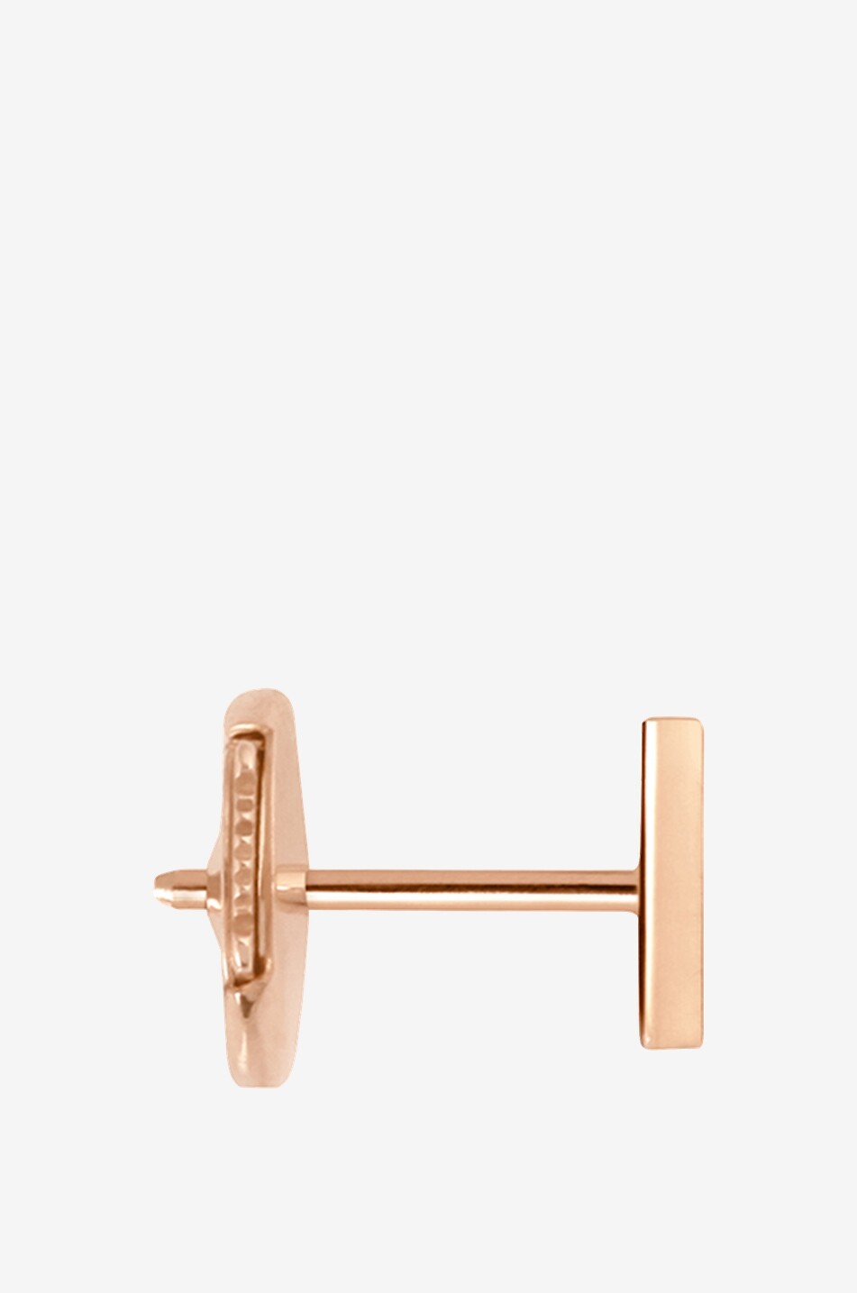 VANRYCKE Einzelner Ohrstecker aus Roségold Medellin Damen ROSA 3