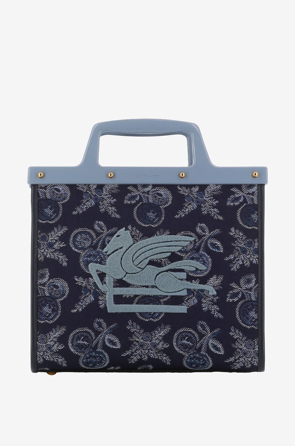 Shopper aus Jacquard und Leder Love Trotter