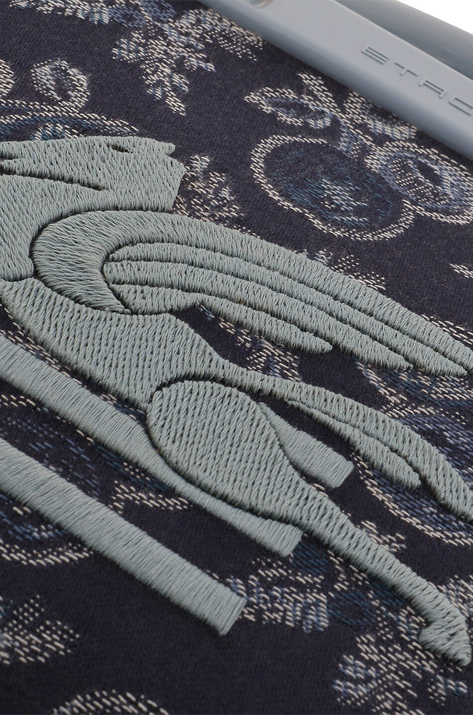 Shopper aus Jacquard und Leder Love Trotter