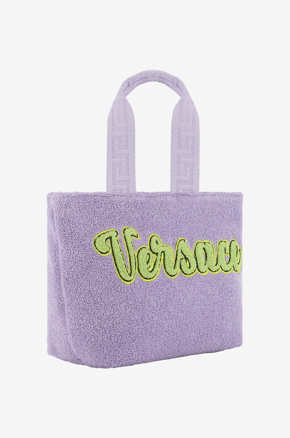 Varsity Versace girl's terry tote bag
