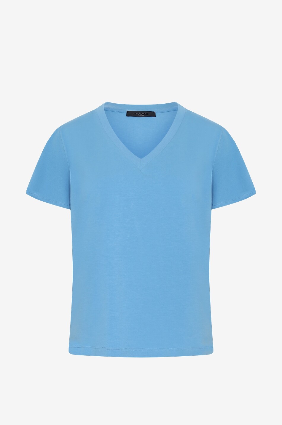 T-shirt à col V et manches papillon Multie