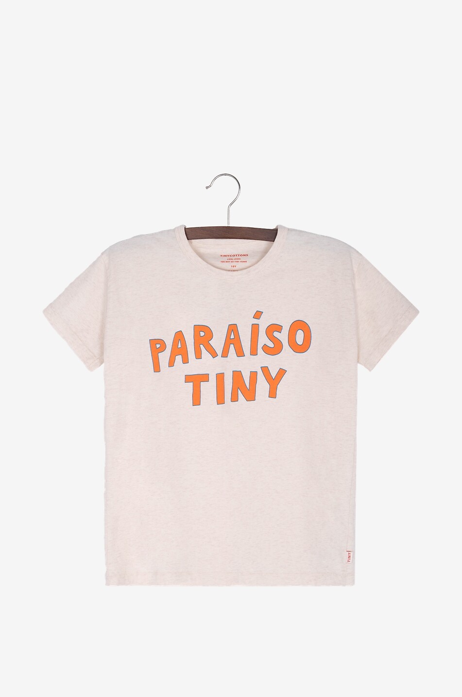 TINYCOTTONS T-shirt à manches courtes garçon en coton Paraiso Tiny Garçon BLANC CASSE 1