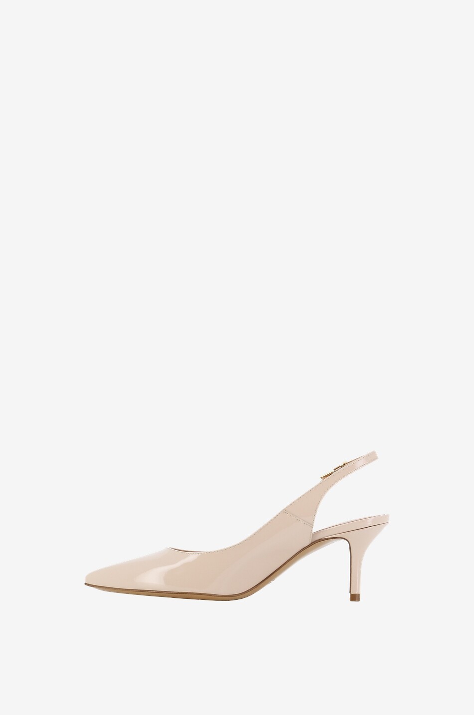 BONGENIE Slingback-Pumps aus Lackleder 65 Damen BEIGE 3