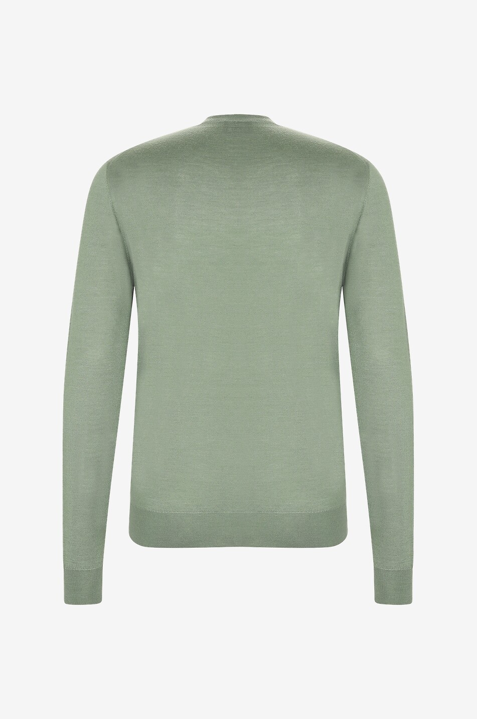 FEDELI Pullover mit Rundhalsausschnitt aus Kaschmir Argentina Herren MITTELGRÜN 2