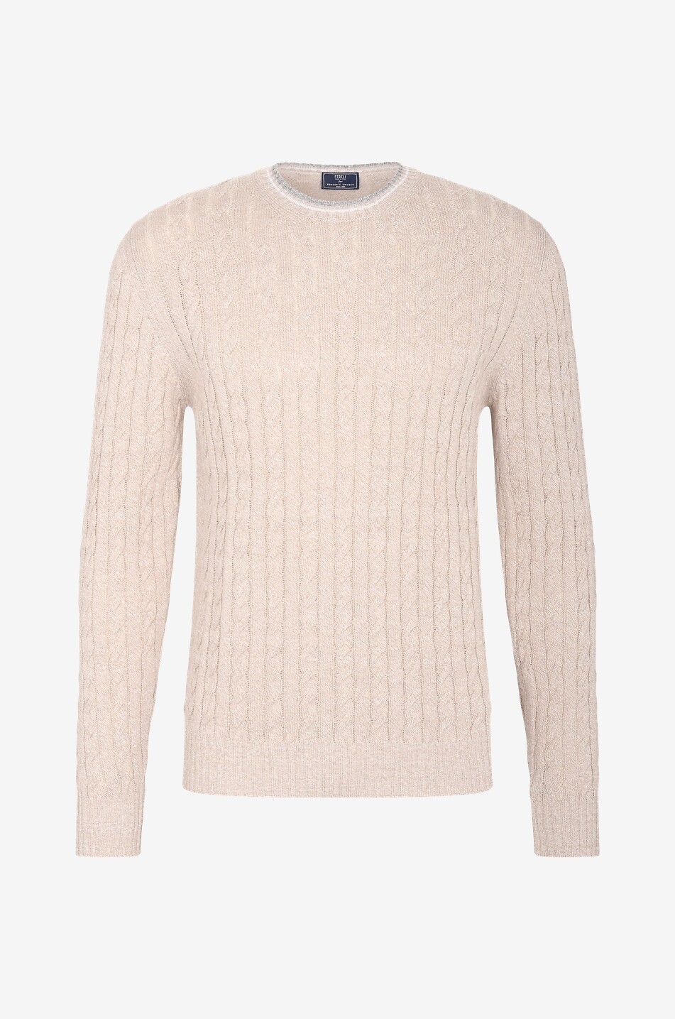 Luis cotton round neck jumper
