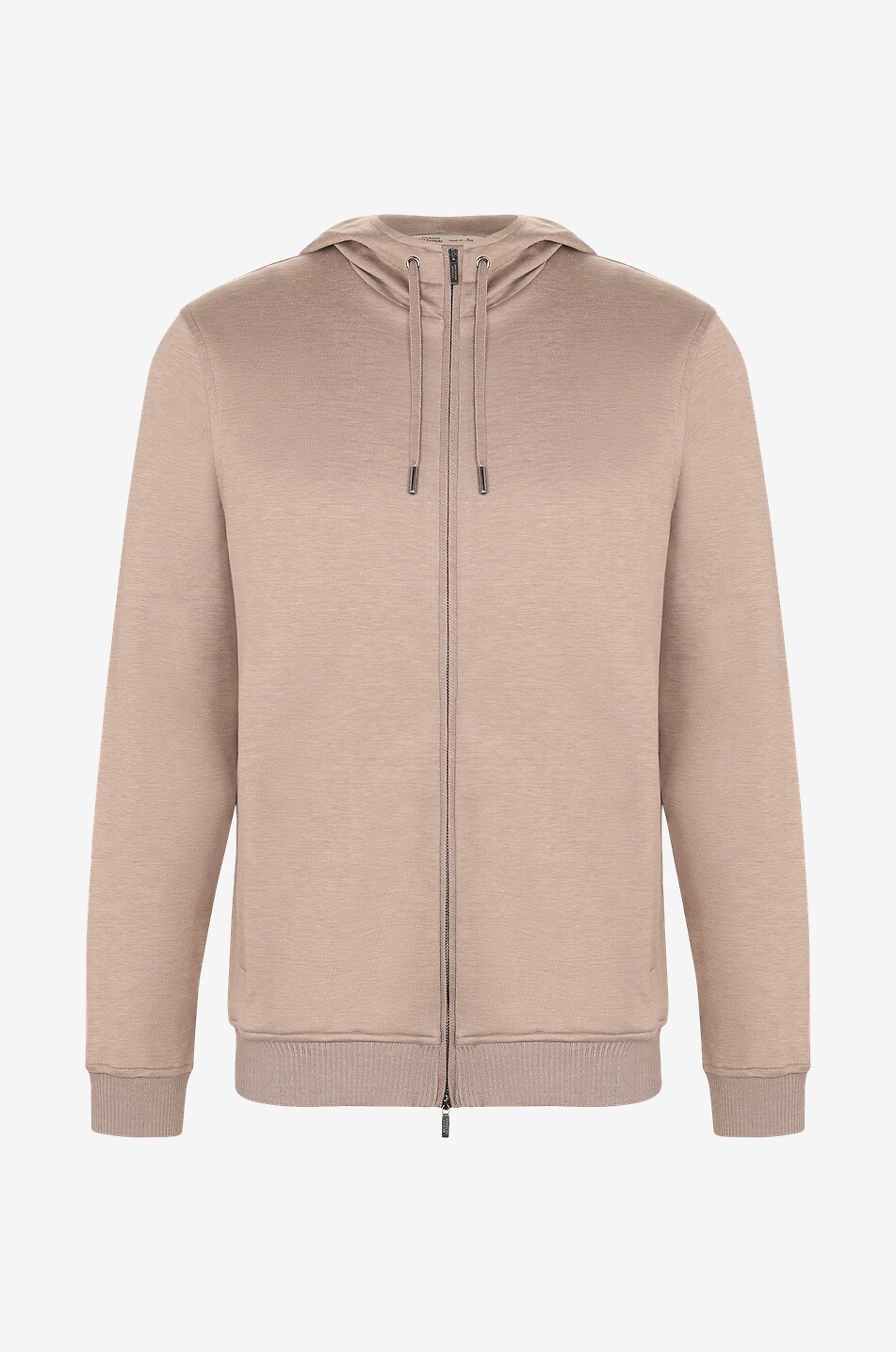 MAURIZIO BALDASSARI Sweat-shirt en soie et coton Homme MARRON 1