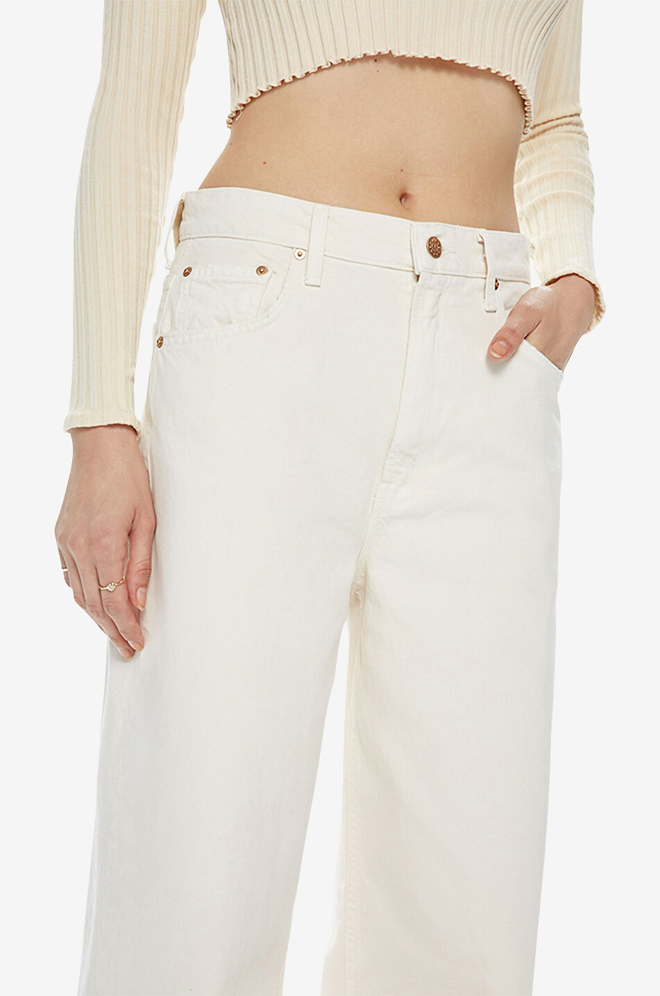 Jeans mit weiten Beinen aus Baumwolle The Fun Dip Utility