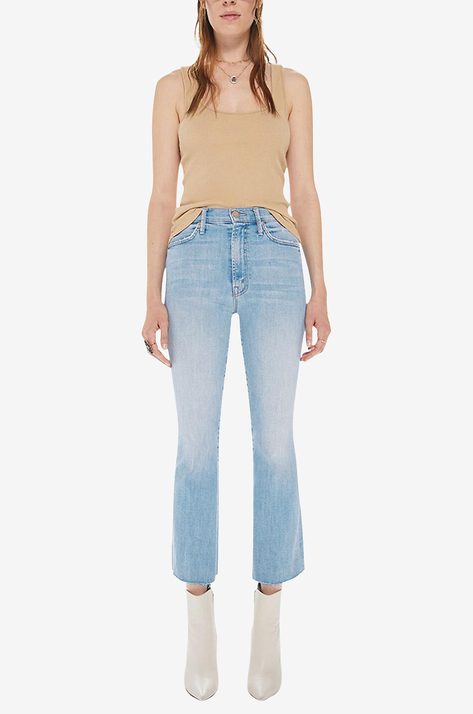 Jean slim The Hustler Ankle Fray