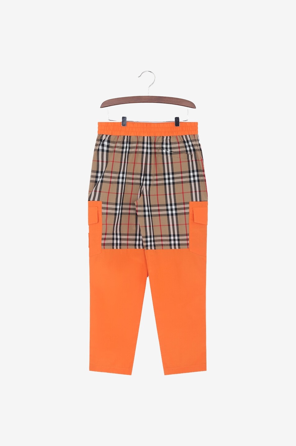 BURBERRY Jungen-Cargo-Hose mit Check-Detail Gordon Junge ORANGE 2