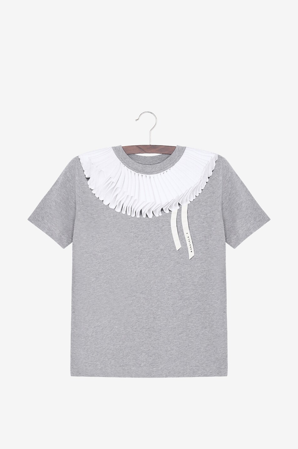 T-shirt fille imprimé collerette