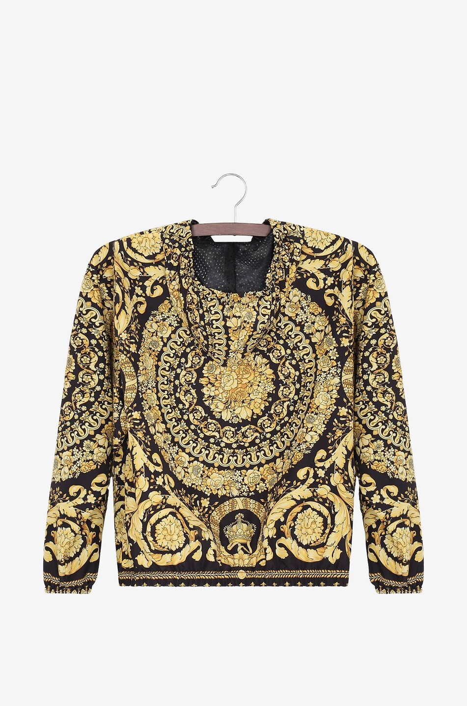 VERSACE Jungen-Windbreaker-Jacke Barocco Junge GOLDEN 2