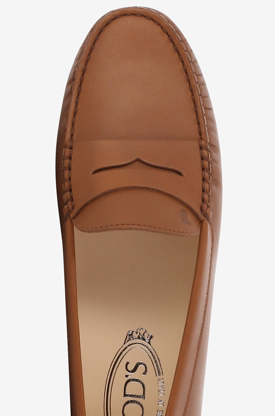 TOD'S Mokassins aus Glattleder Gommino Damen BRAUN 5