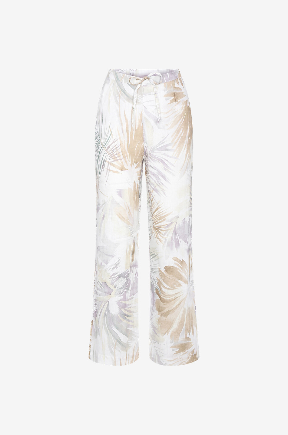 HEMISPHERE Hose mit weitem Bein aus Leinen Rosalia Damen BUNT 1