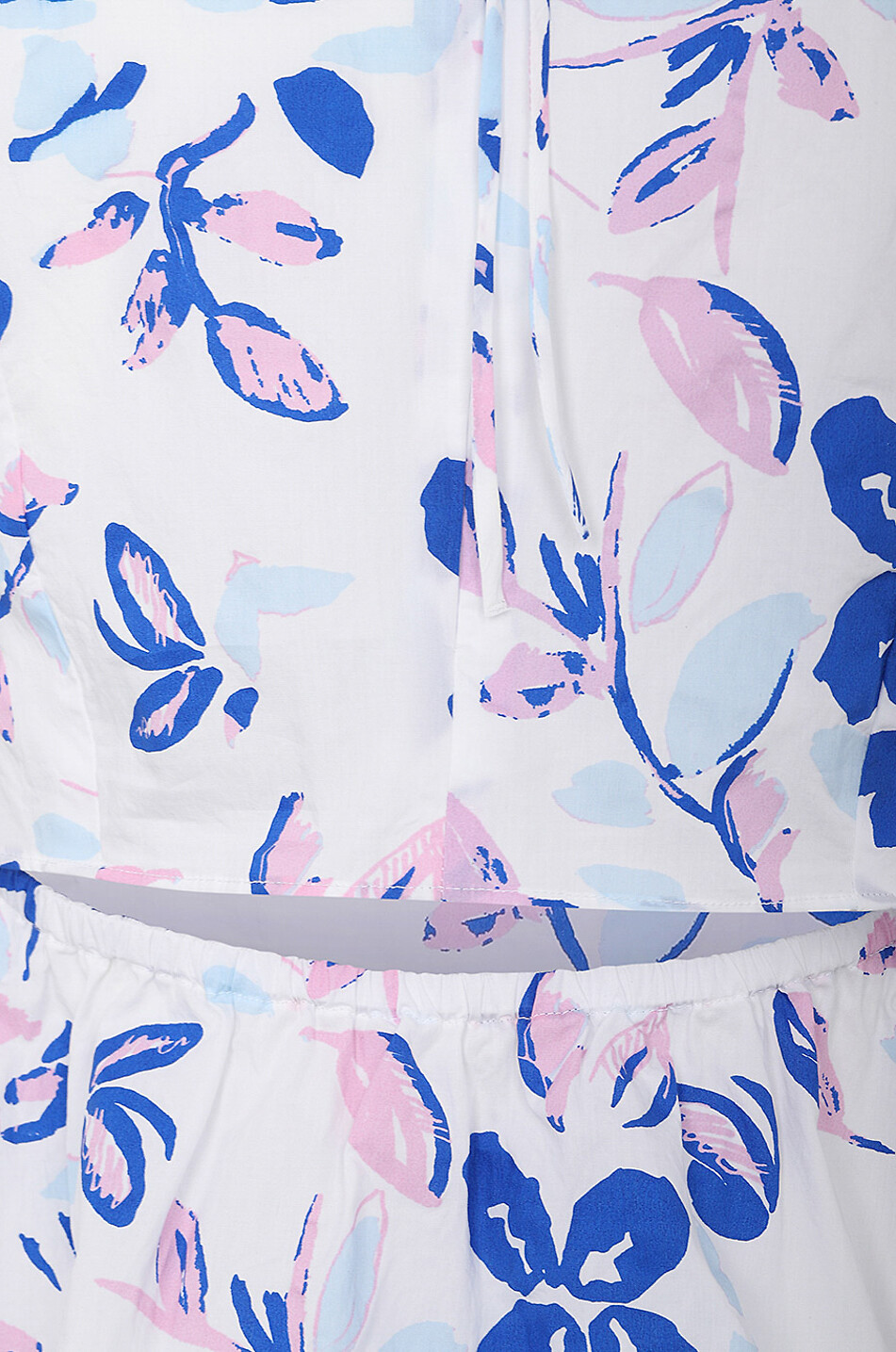 Top sans manches en coton Bold Flower