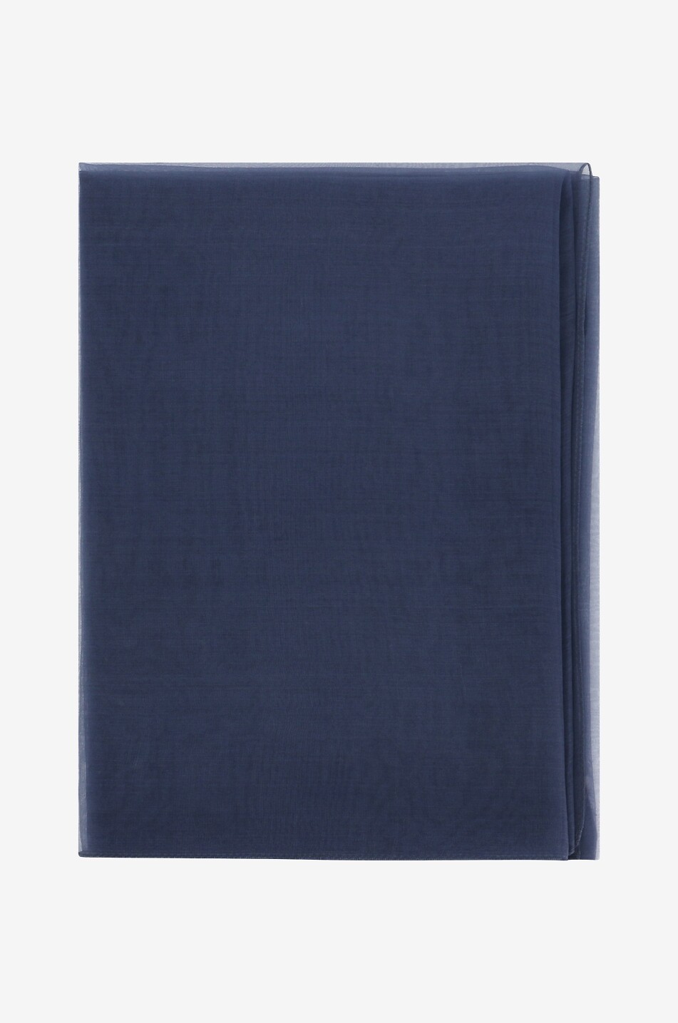 GAYNOR Étole unie en soie Fru Femme BLEU FONCE 1