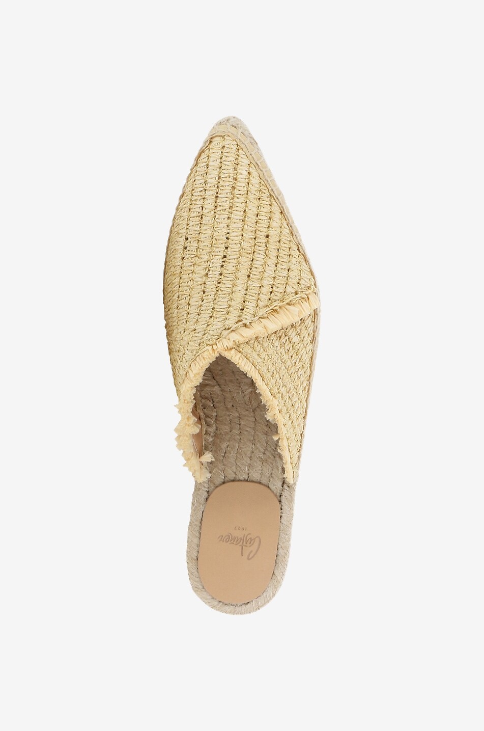 Mules en raphia Rosana