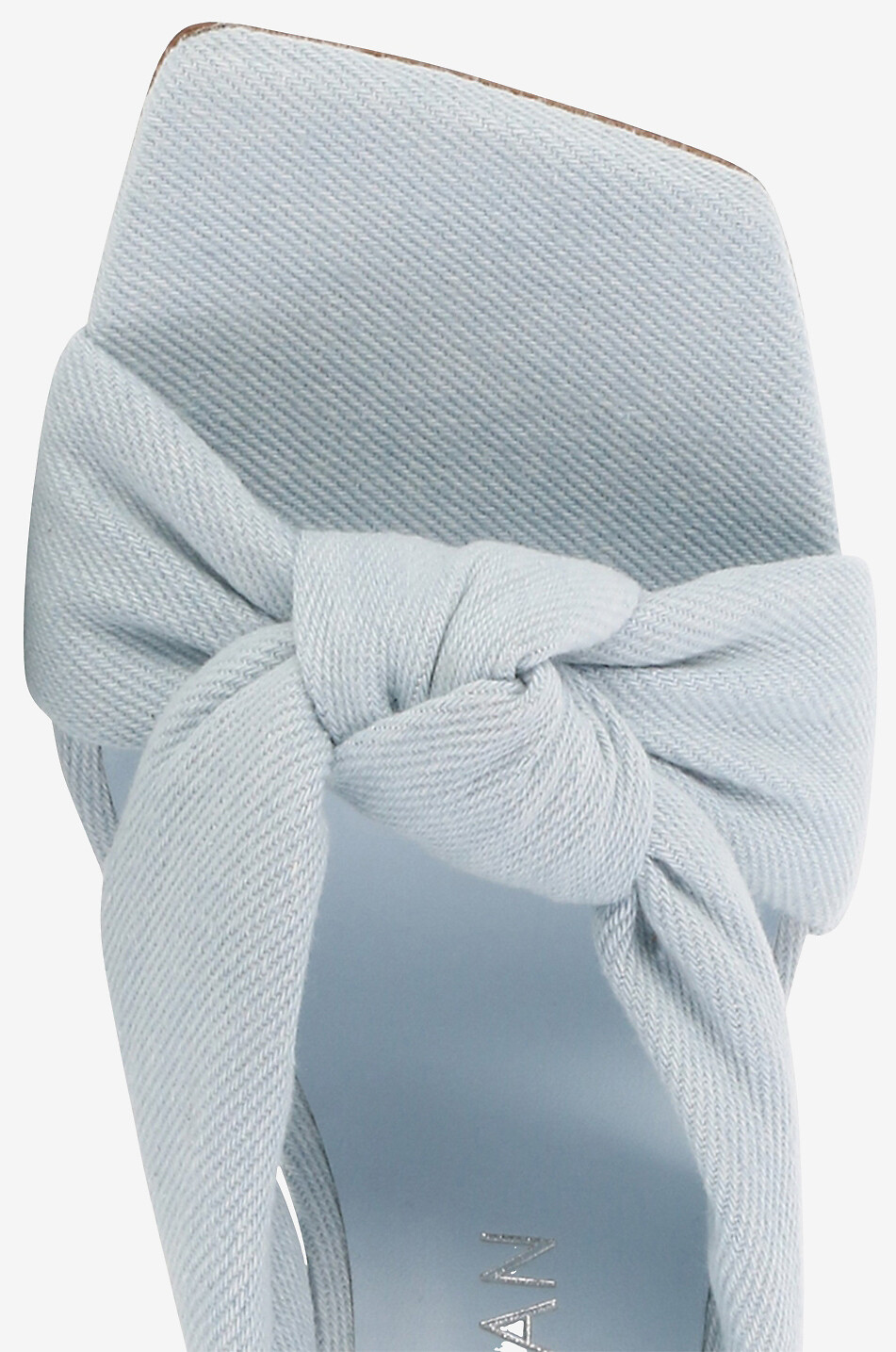 Absatz-Sandalen aus Denim Playa 100