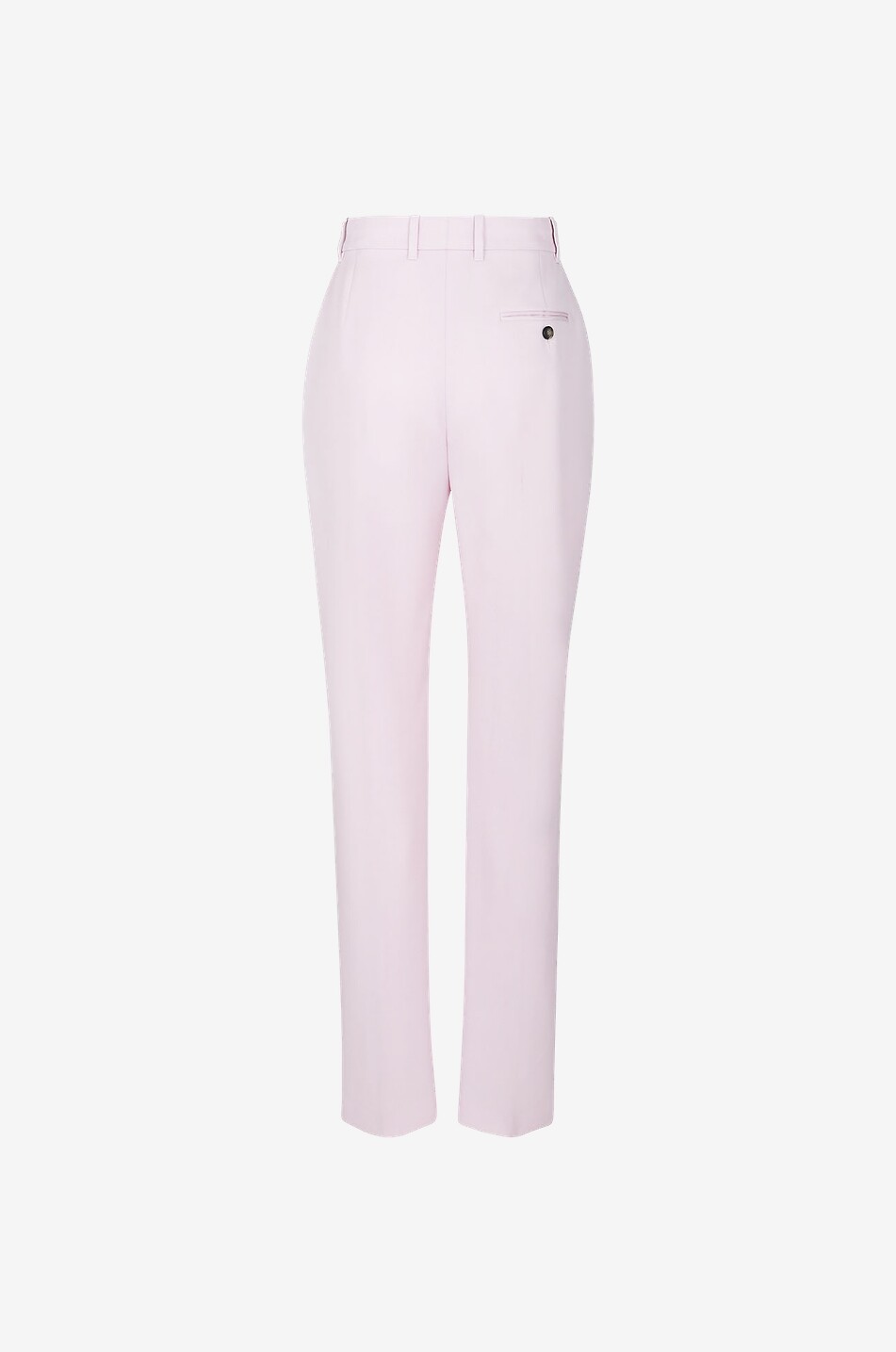 Schmale Wollhose mit hoher Taille Long Cigarette