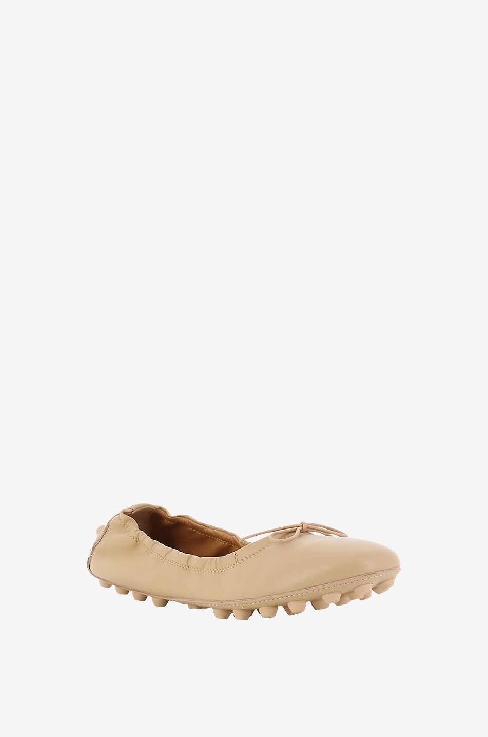 TOD'S Nappaleder-Ballerinas mit Noppen Bubble Damen BEIGE 1