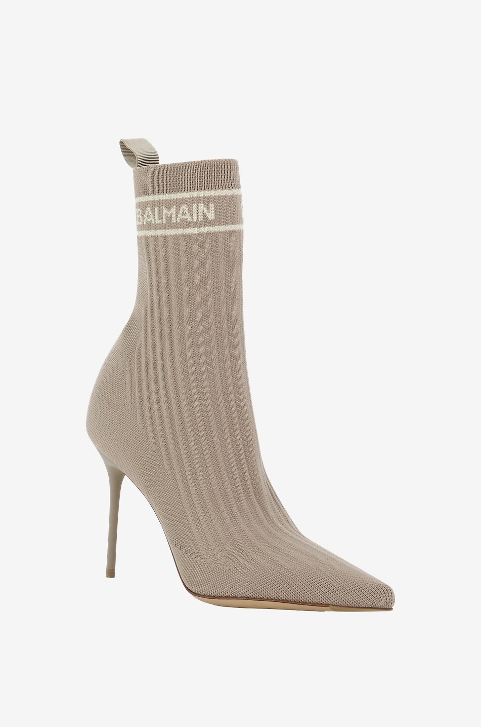 Skye 100 stiletto heel sock ankle boots