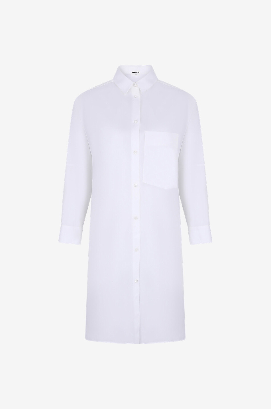 Oversize-Hemd aus Popeline Sunday