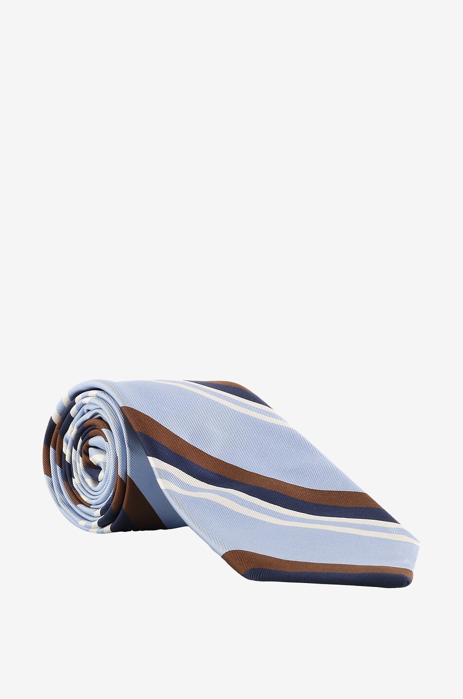 ROSI COLLECTION Cravate en soie et coton Douglas Homme BLEU CLAIR 1