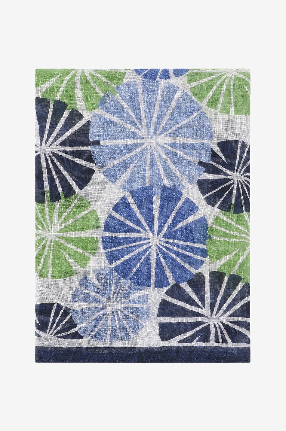 ROSI COLLECTION Écharpe en lin Giglio Homme BLEU CLAIR 1