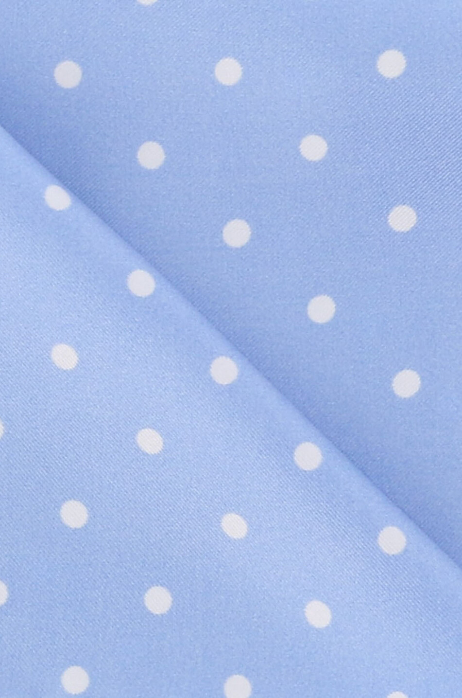 ROSI COLLECTION Pochette à pois en soie Print Homme BLEU MOYEN 2