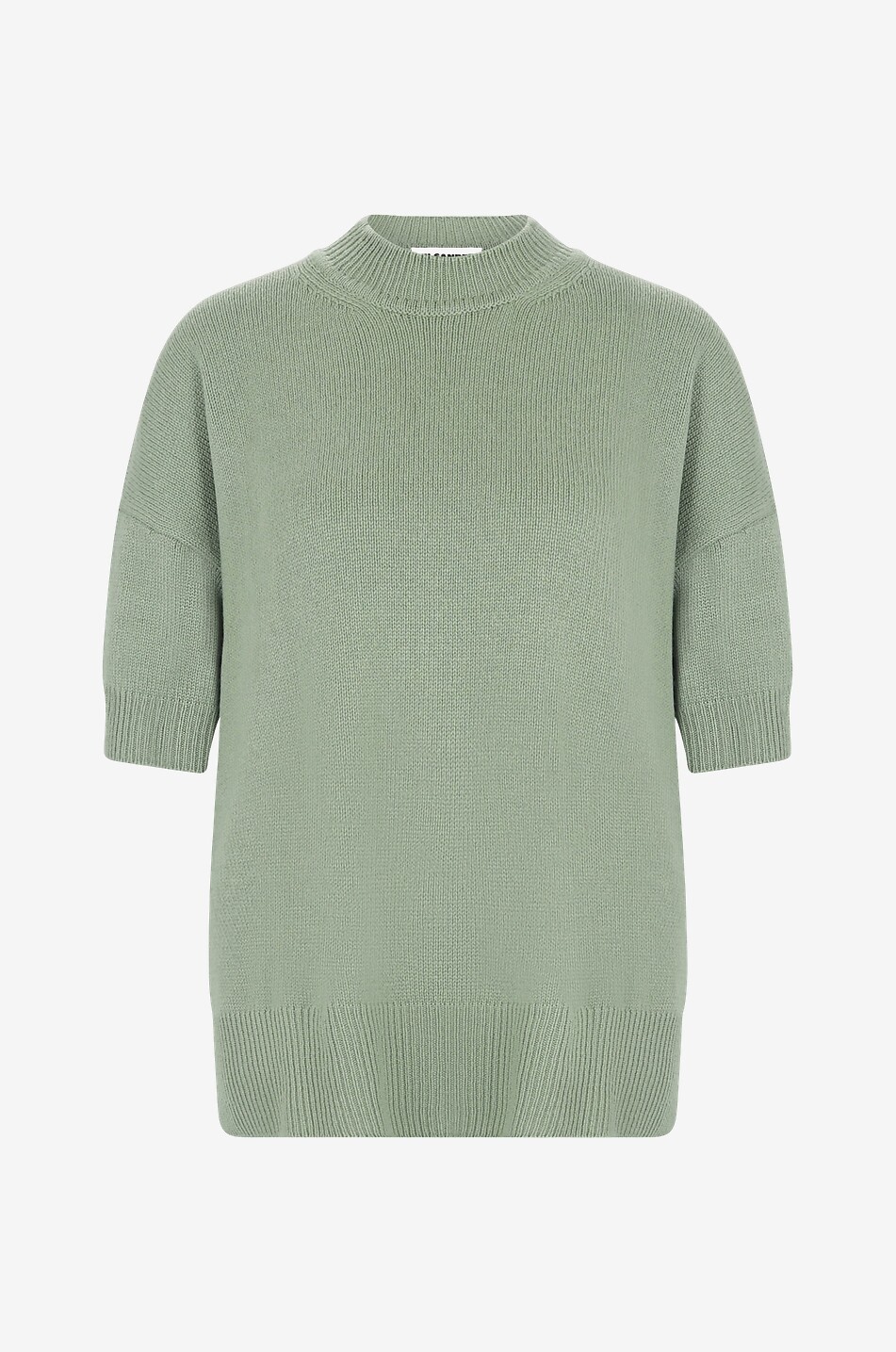 Oversize-Kurzarm-Pullover aus Kaschmir