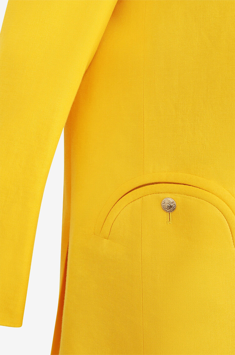 BLAZE MILANO Blazer aus Leinen Midday Sun Damen GELB 3