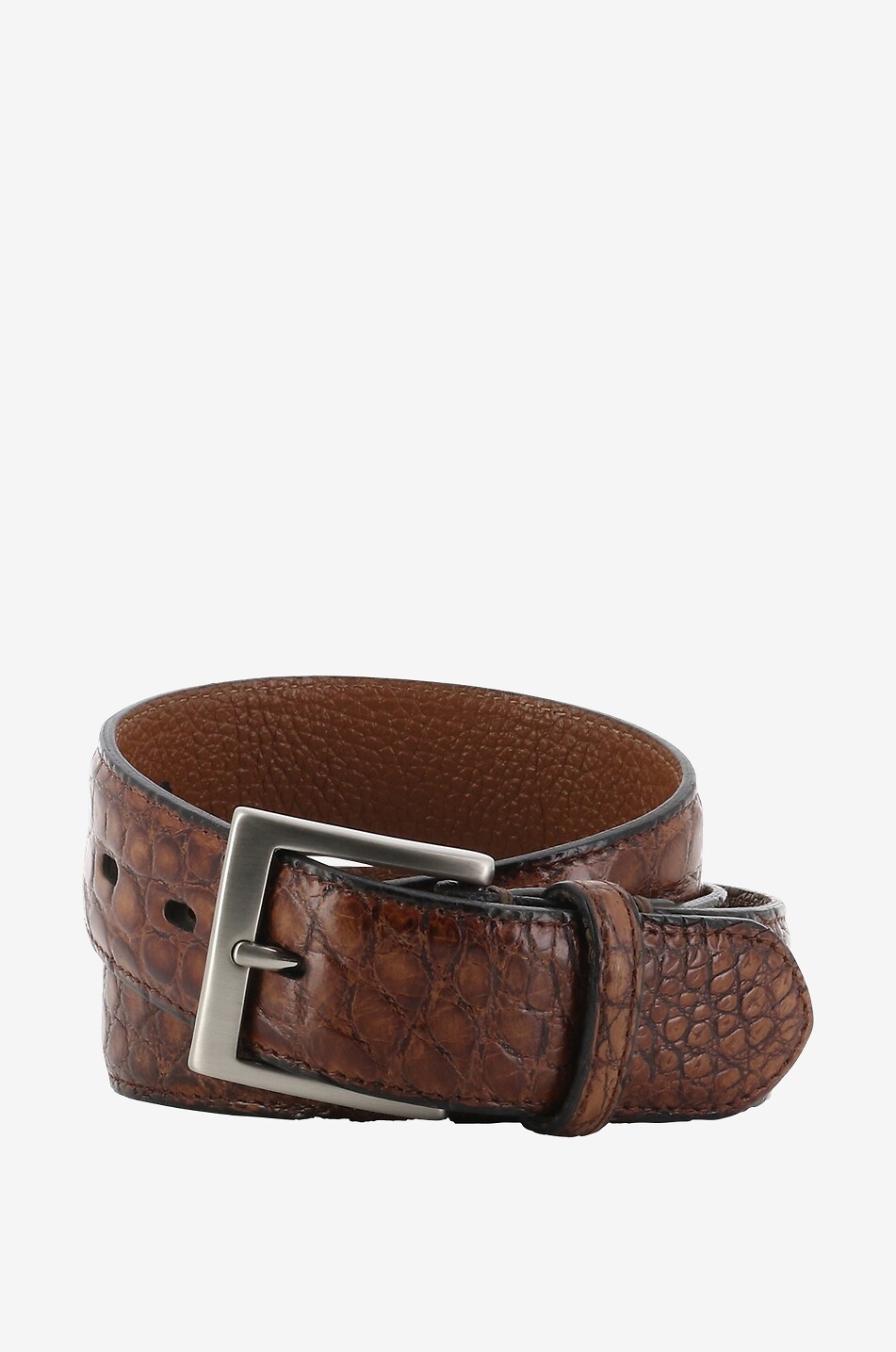 Alligatore Ready leather belt - 3.5 cm