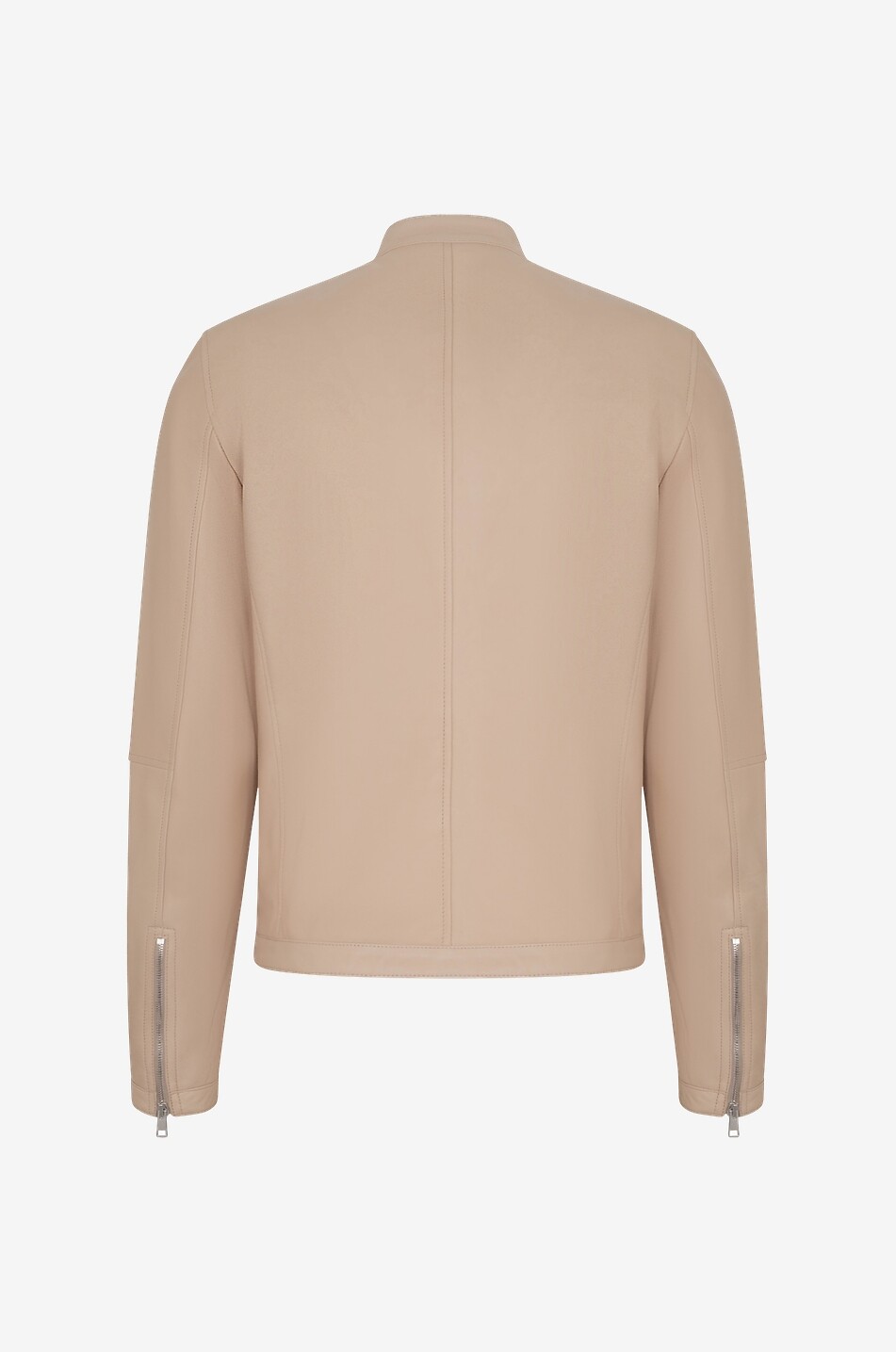 Jacke aus Nappaleder Rust