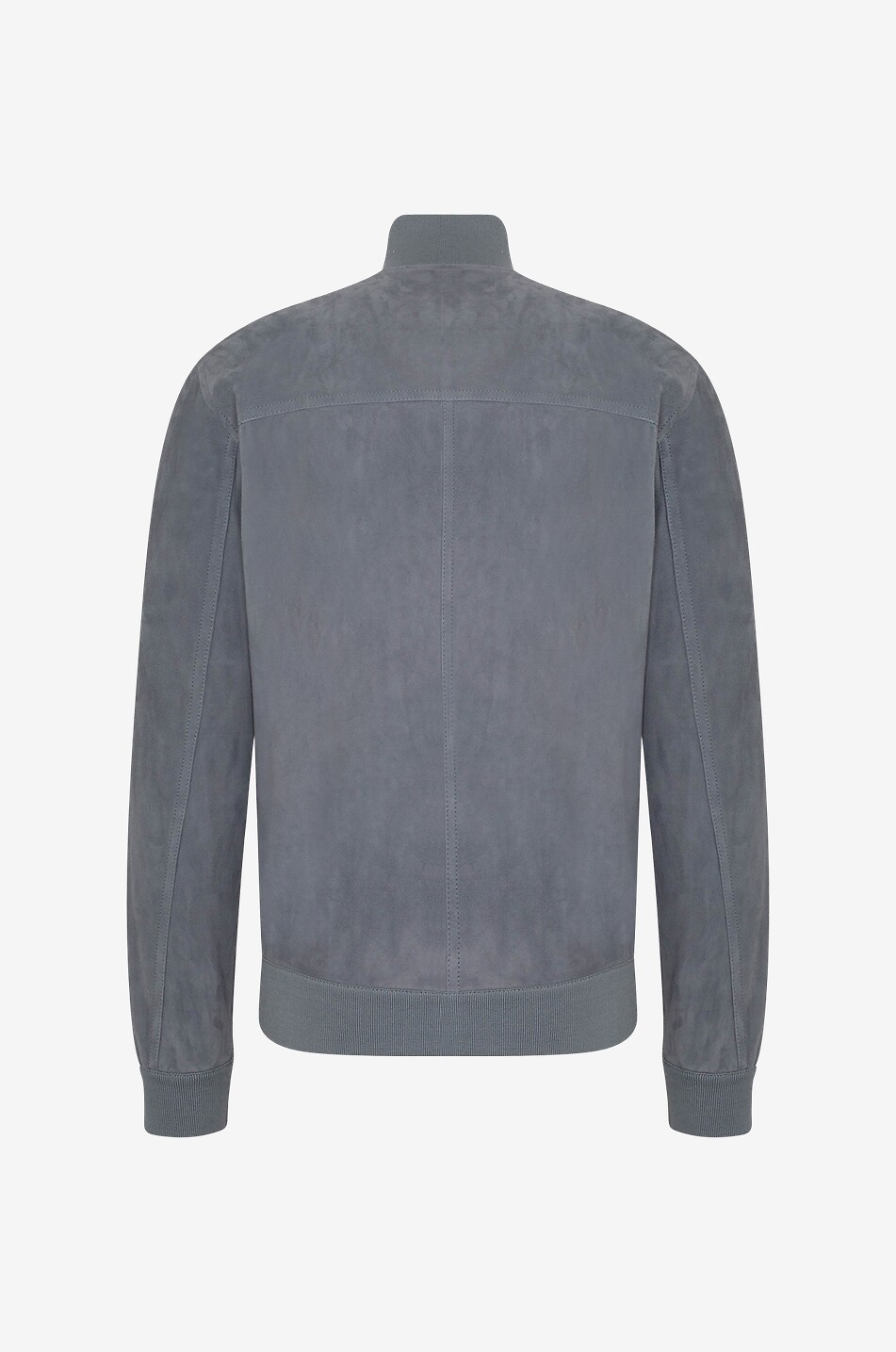 VALSTAR MILANO 1911 Valstarino lightweight suede blouson Men LIGHT BLUE 2
