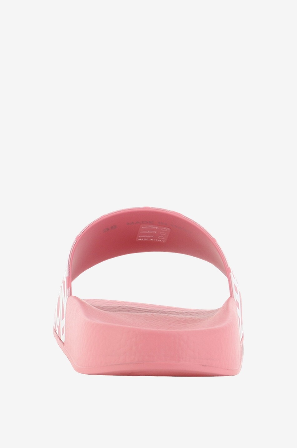 MONCLER Claquettes en PVC imprimées logo Jeanne Femme ROSE MOYEN 4