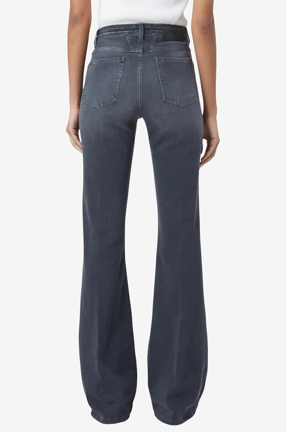 Bootcut-Jeans aus Bio-Baumwolle Rawlin