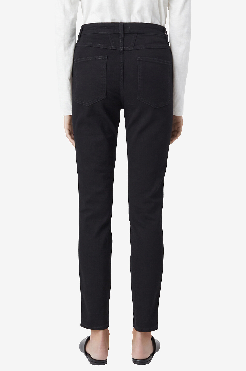 CLOSED Jean skinny en coton biologique Skinny Pusher Femme NOIR 5