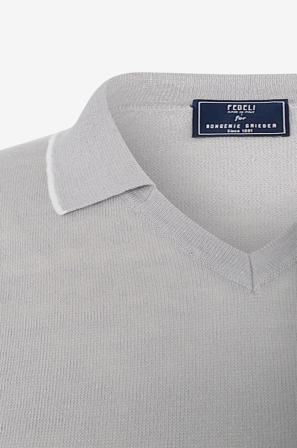 Kurzärmeliger Pullover aus Leinen und Baumwolle Most MM