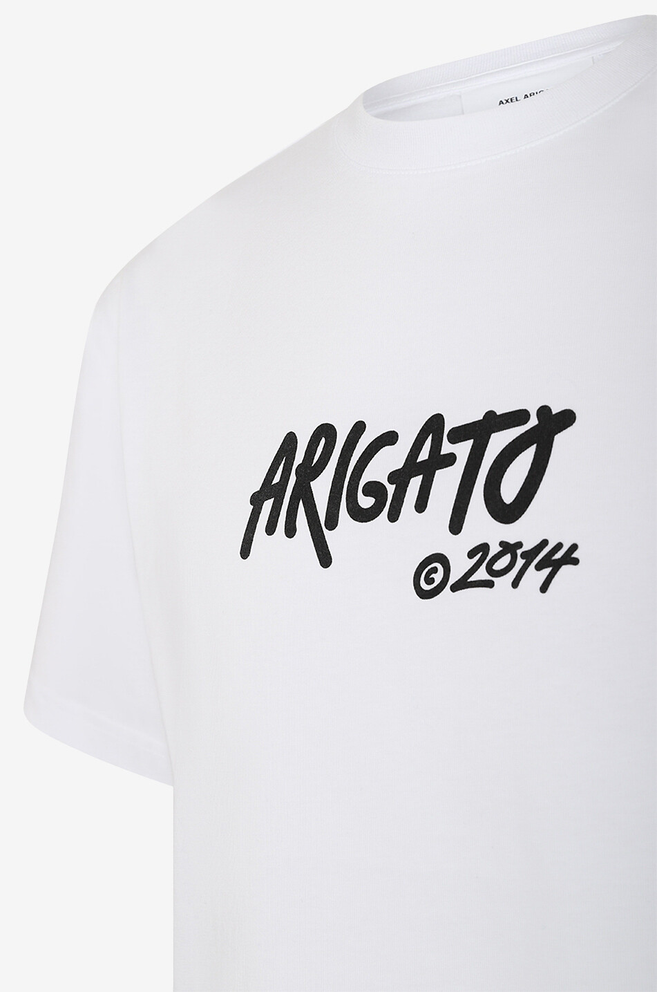 AXEL ARIGATO T-shirt à manches courtes en coton biologique Arigato Tag Homme BLANC 3