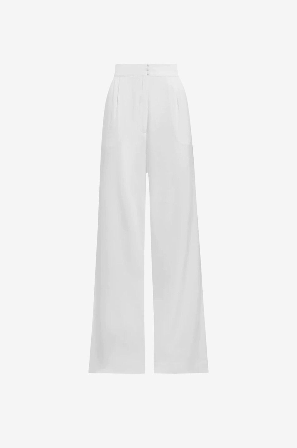 Marais Tuxedo silk satin wide-leg trousers