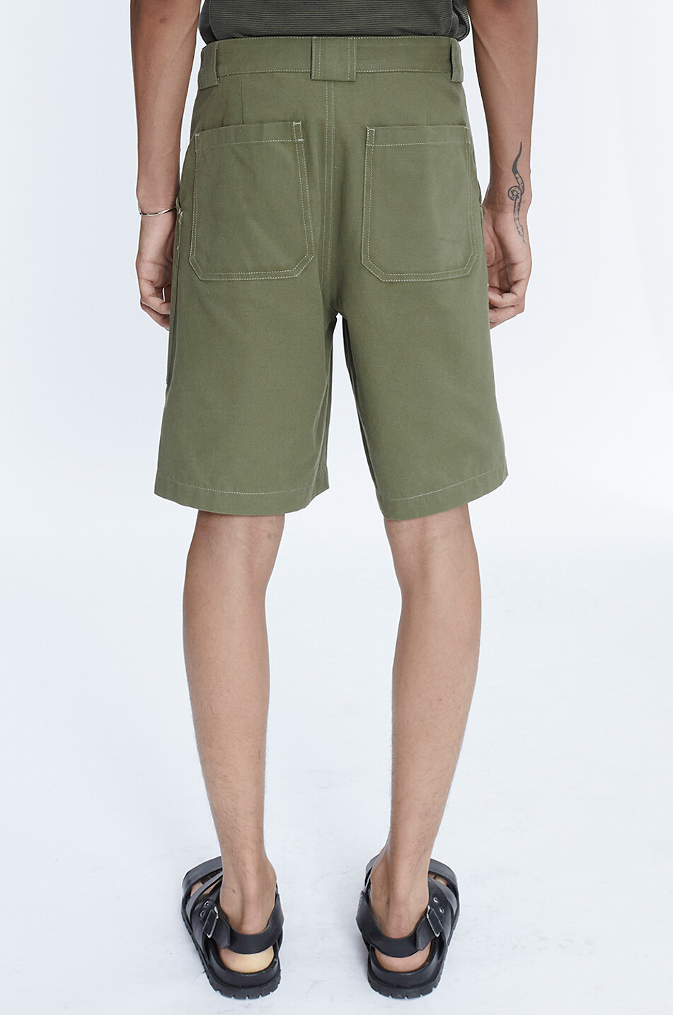Lässige gerade Canvas-Shorts Melbourne