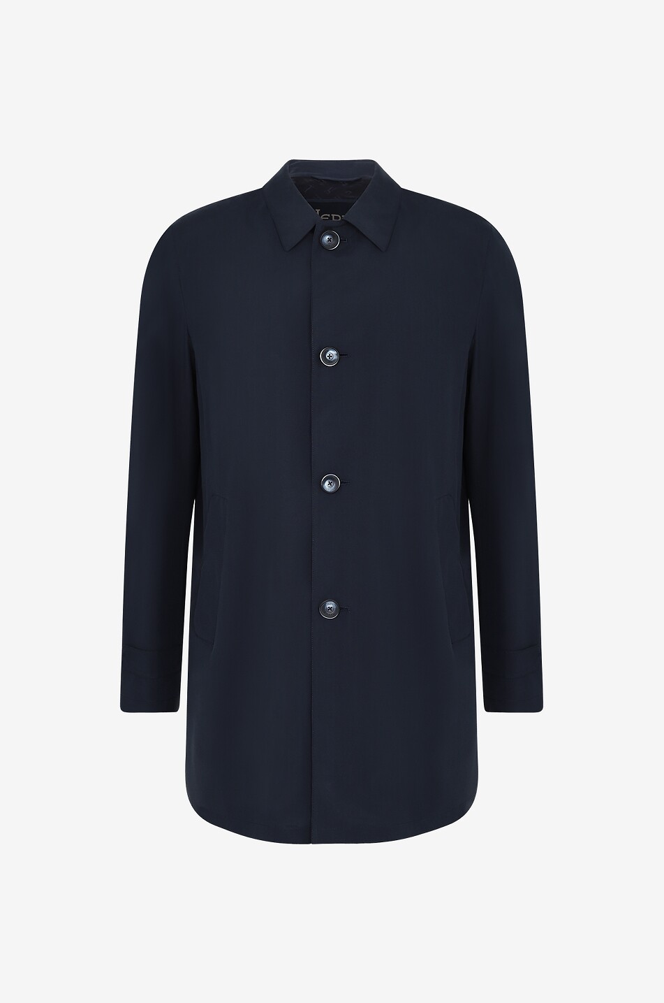 Regenmantel aus Seide