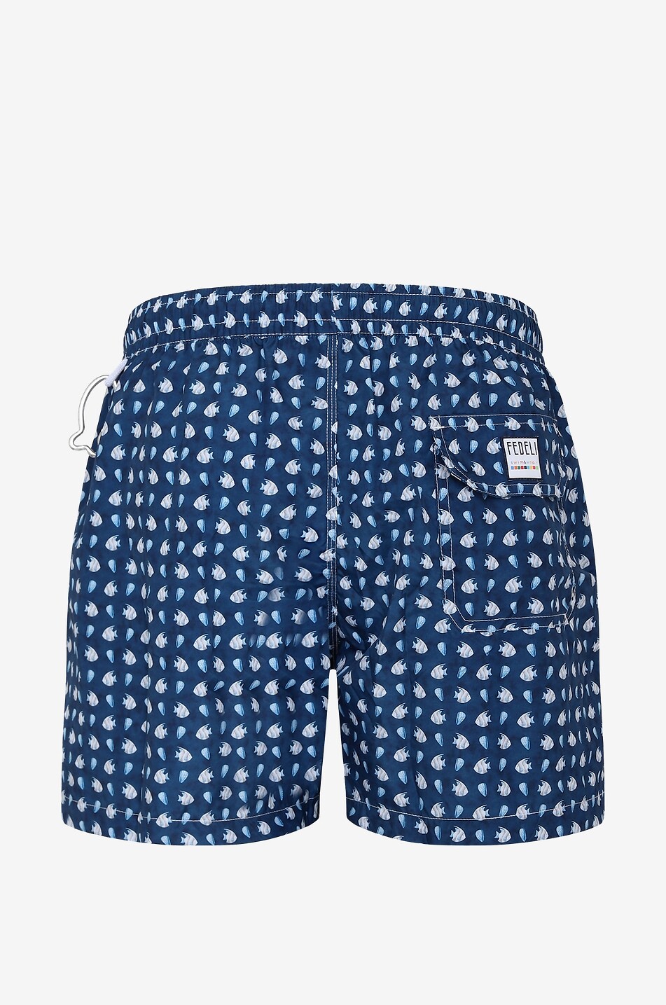 FEDELI Short de bain Madeira Homme BLEU FONCE 2