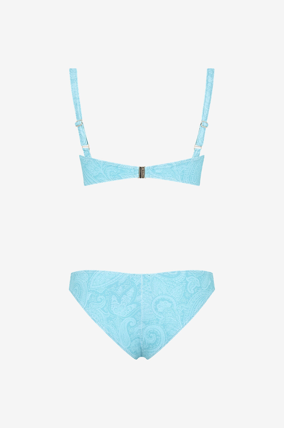 Bikini corbeille imprimé Paisley