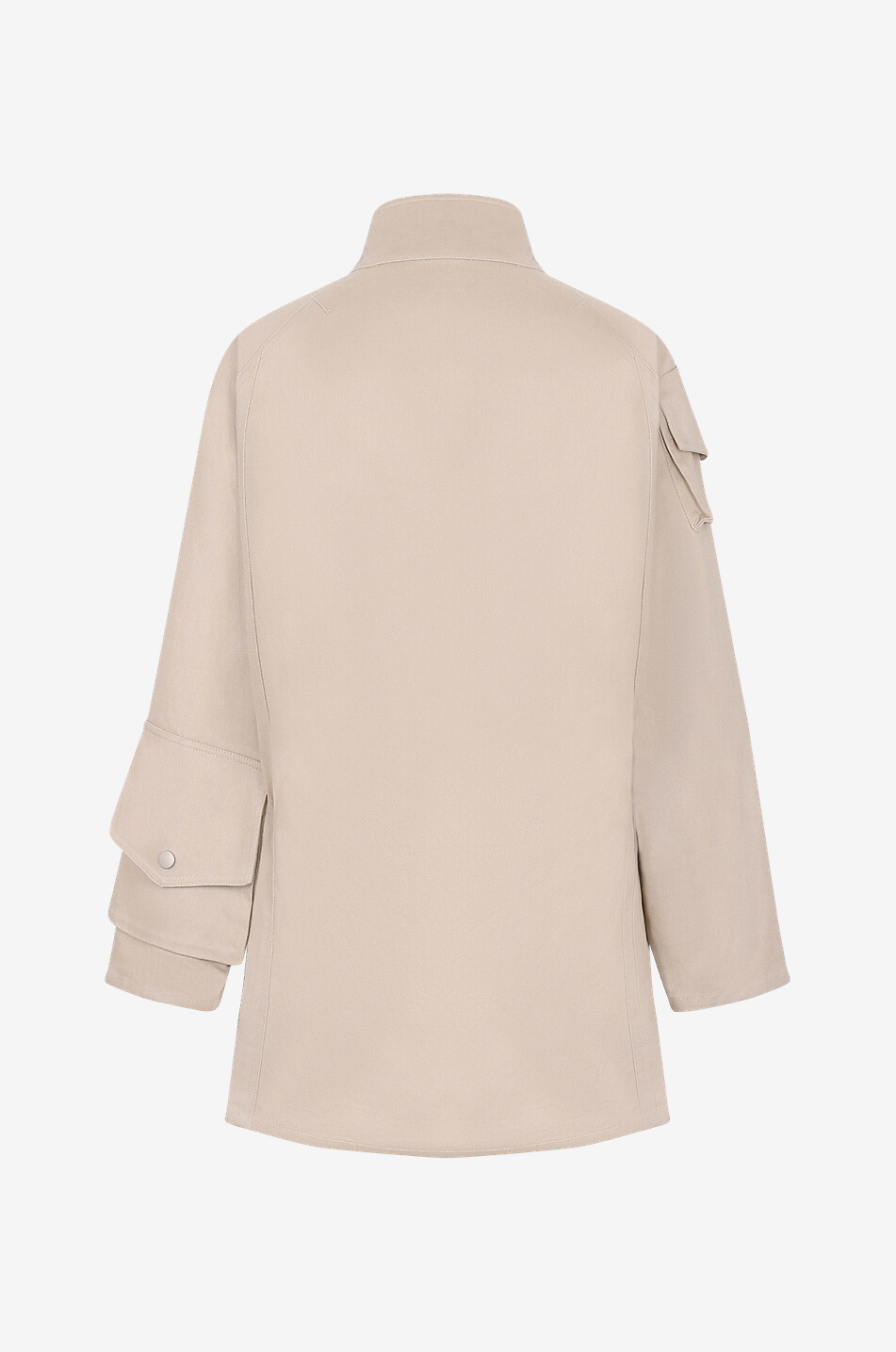 Parka oversize légère en coton