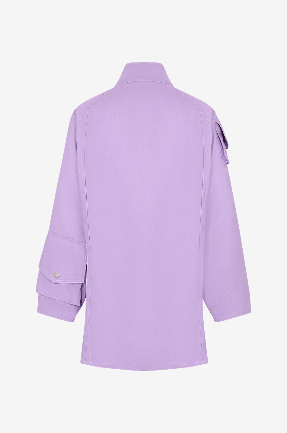 Lightweight cotton oversize parka