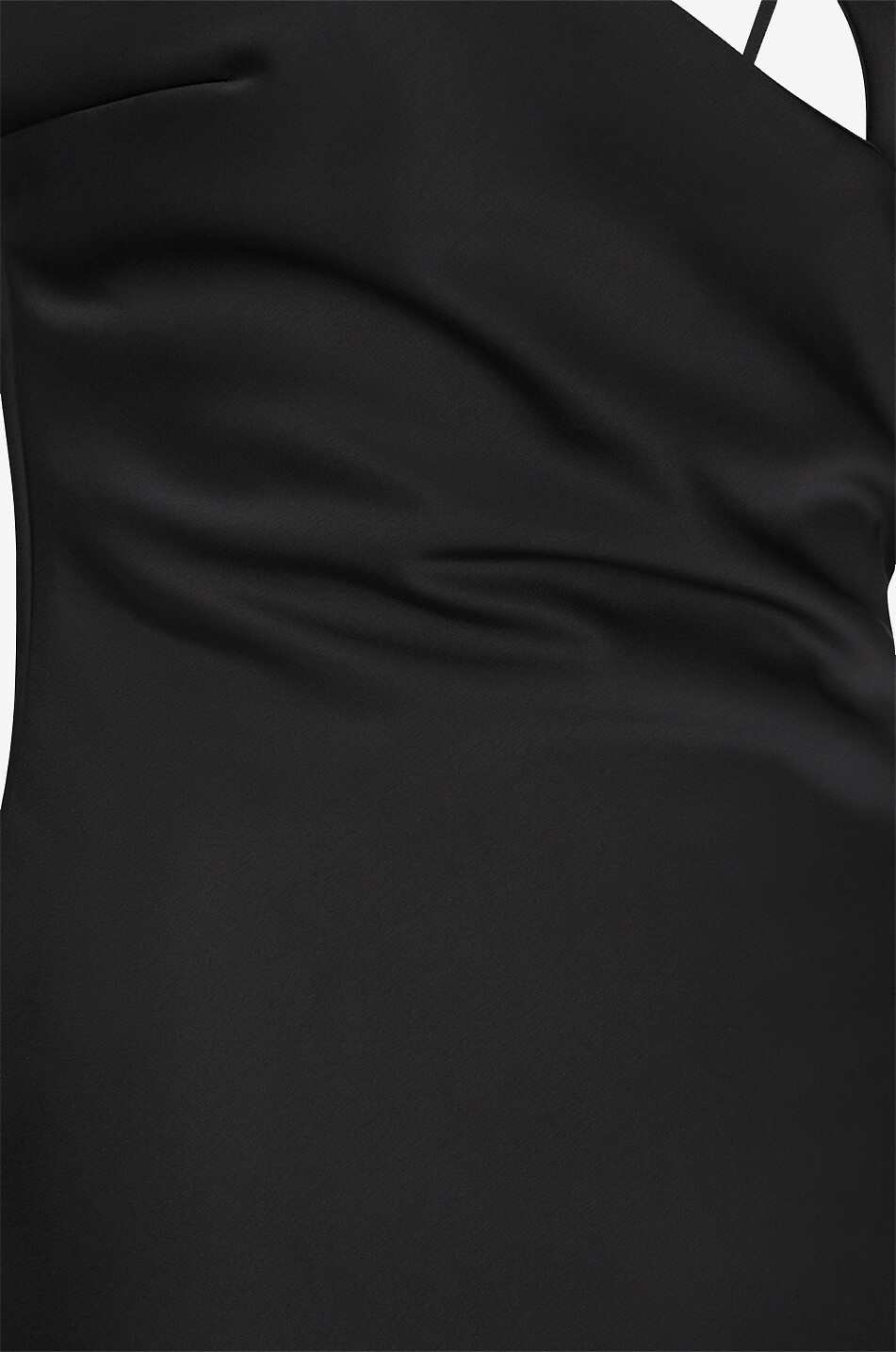 THE ATTICO Langes Satin-Trägerkleid Melva Damen SCHWARZ 3